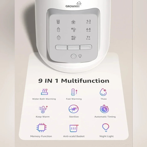 Grownsy New in Box Bottle Warmer - Picture 2 of 9